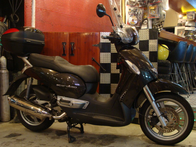 aprilia スカラベオ400.ie