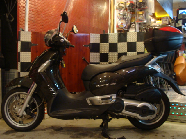 aprilia スカラベオ400.ie