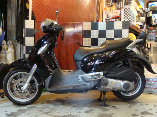 aprilia スカラベオ250IE