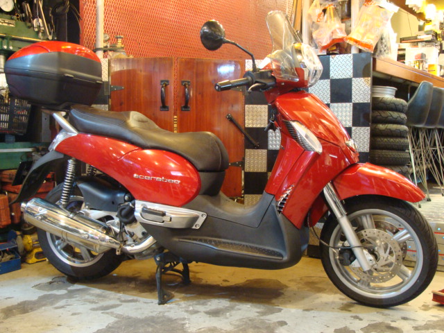 aprilia スカラベオ400IE