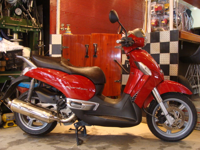 aprilia スカラベオ400IE