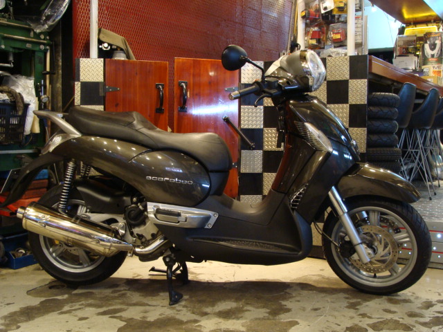 aprilia スカラベオ400ie