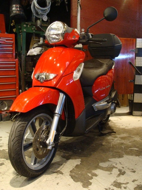 aprilia スカラベオ250ie