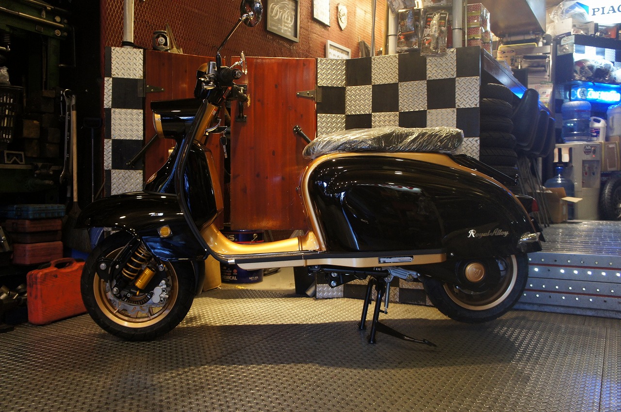 ☆ヴェルデ.快速2ストモデル☆バッテリー・タイヤ・シートなど新品☆イロイロ整備で快調！50cc原付スクーター☆ NEW | バイクショップ ONEPERFOUR（ワンパーフォー）